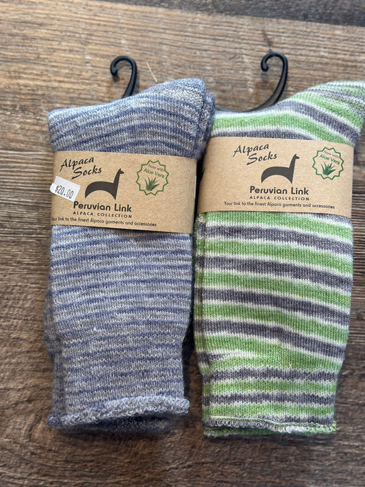 Socks-Striped Cozy Socks