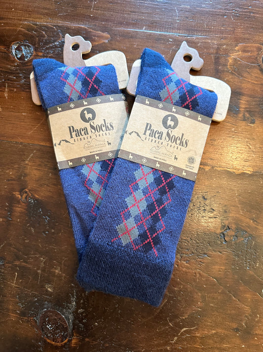 Socks-Premuim Classic Diamond Crew Socks
