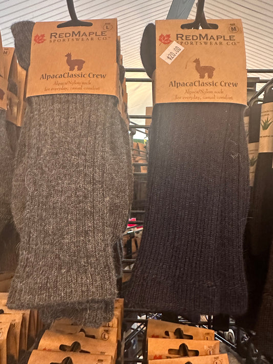Socks-Alpaca Classic Crew