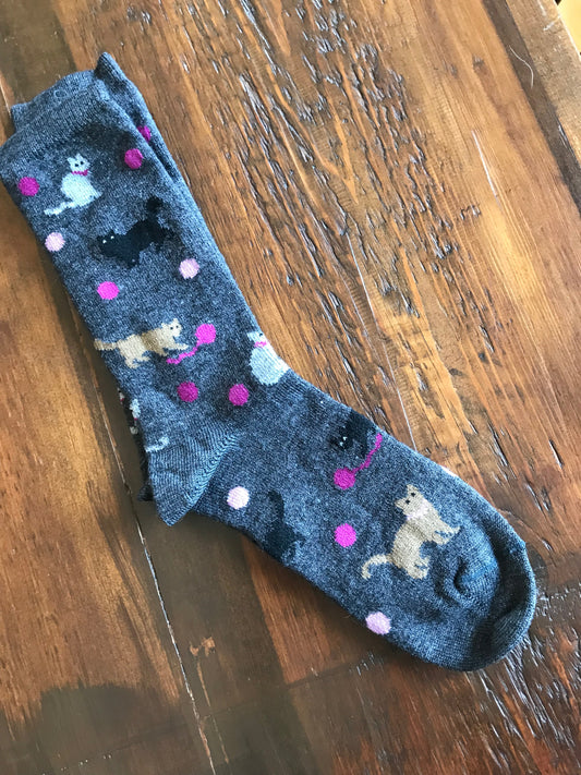Cat Sock for a Cat Lover