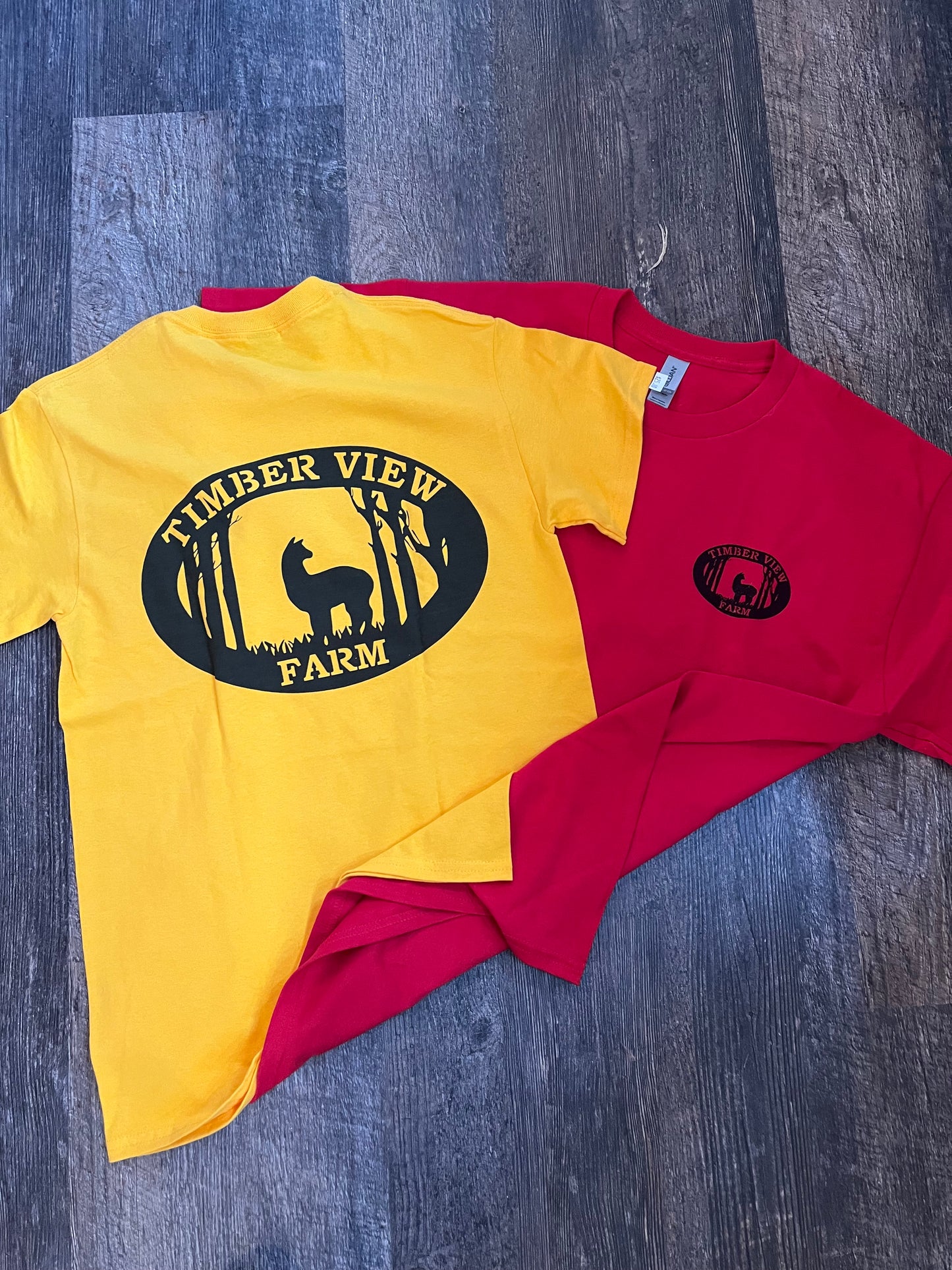 Timber View Farm Logo T Shirt