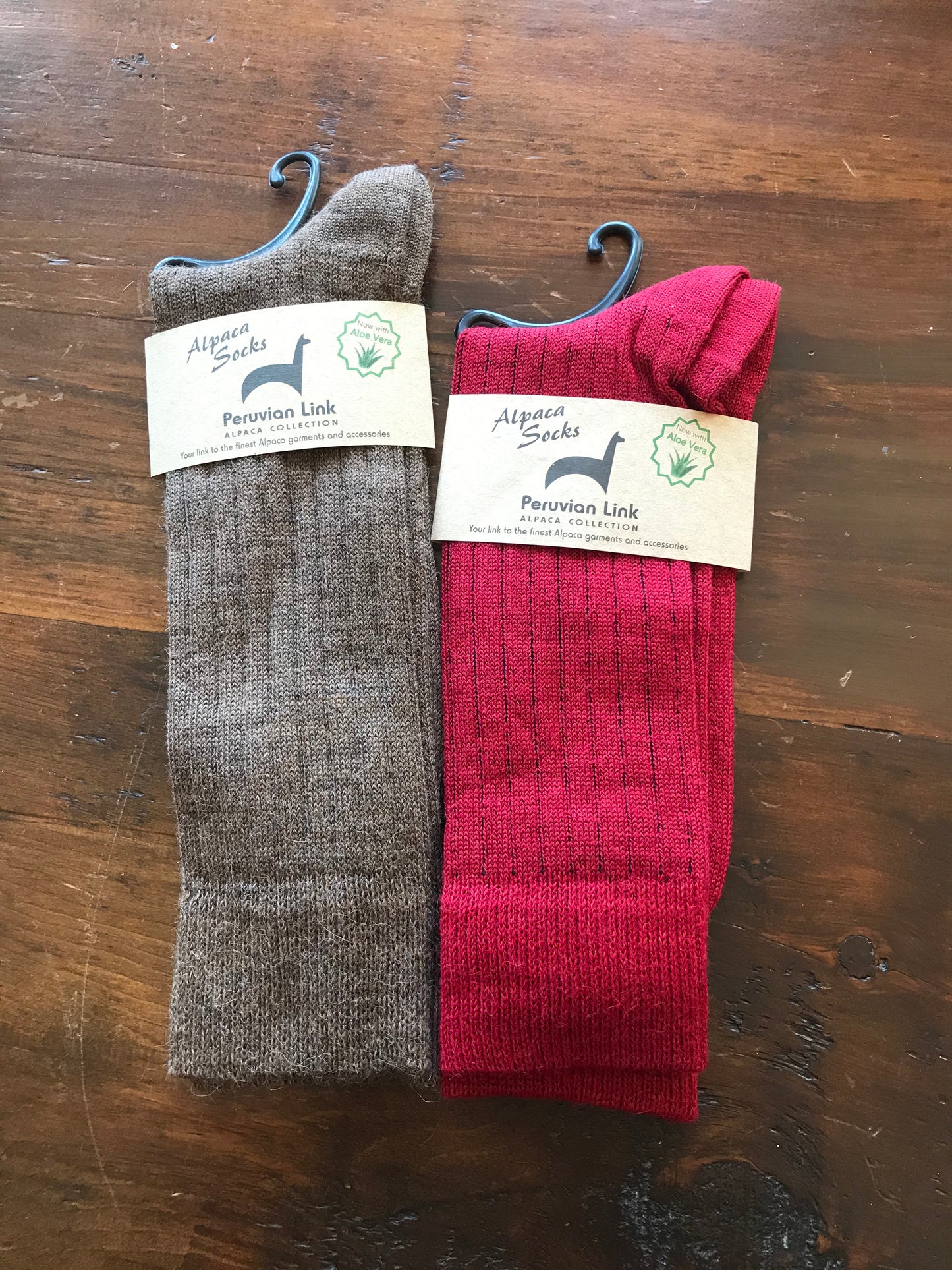 Socks-Alpaca Dress Socks-Ribbed Crew
