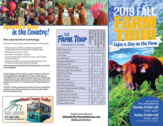 Miami County Fall Farm Tour 2019