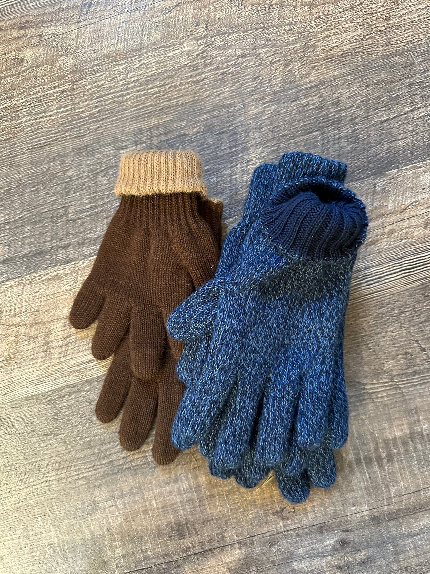 Gloves-Reversible Double Knit Gloves