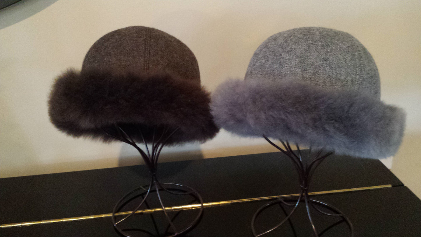 Hat-Fit for a Queen Royal Alpaca Fur Hat