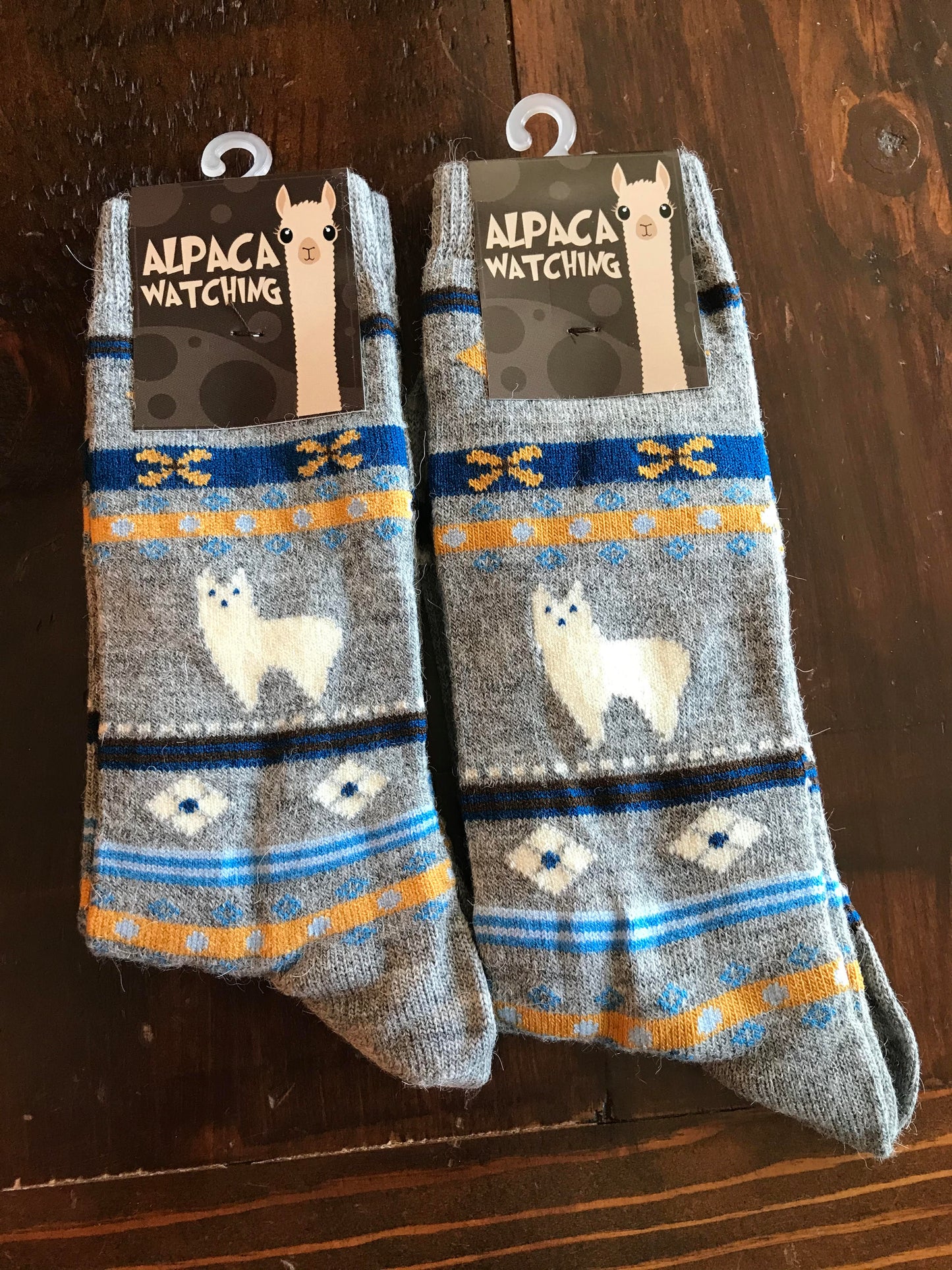 Socks-Alpaca Watching