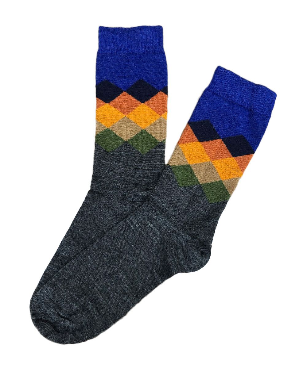 Socks- Harlequin Alpaca Sock